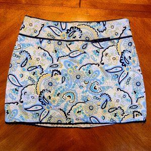 The Limited Paisley Skirt